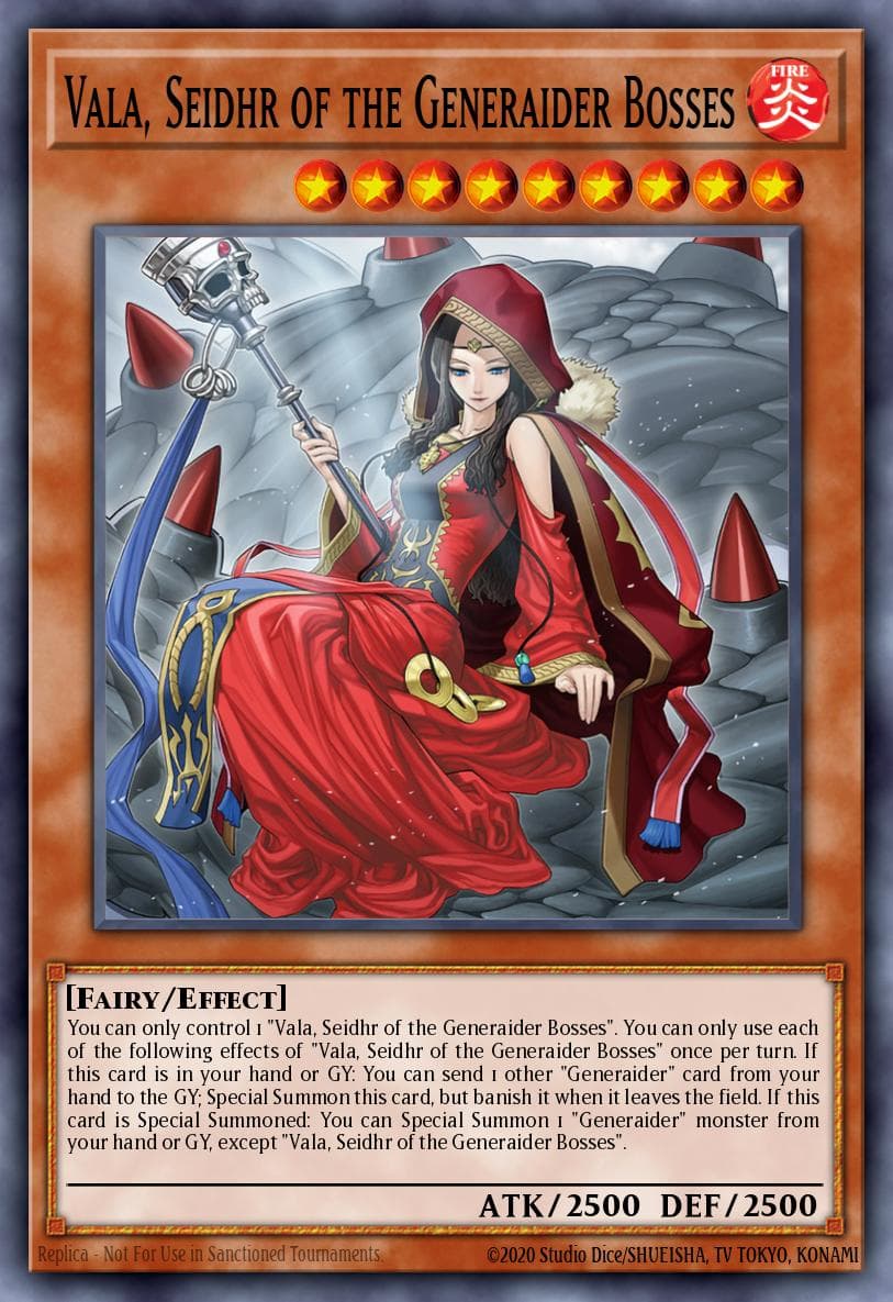 Vala, Seidhr of the Generaider Bosses (1st Edition)