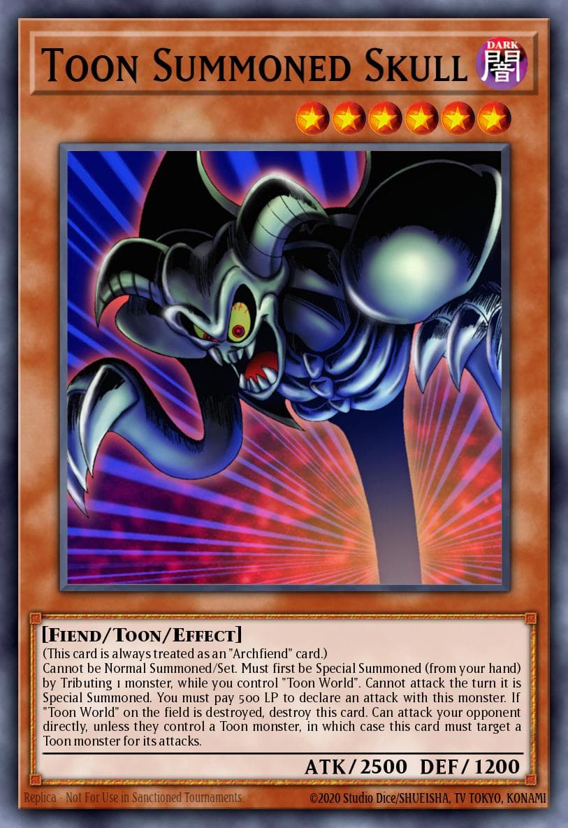 Toon Summoned Skull (Unlimited)