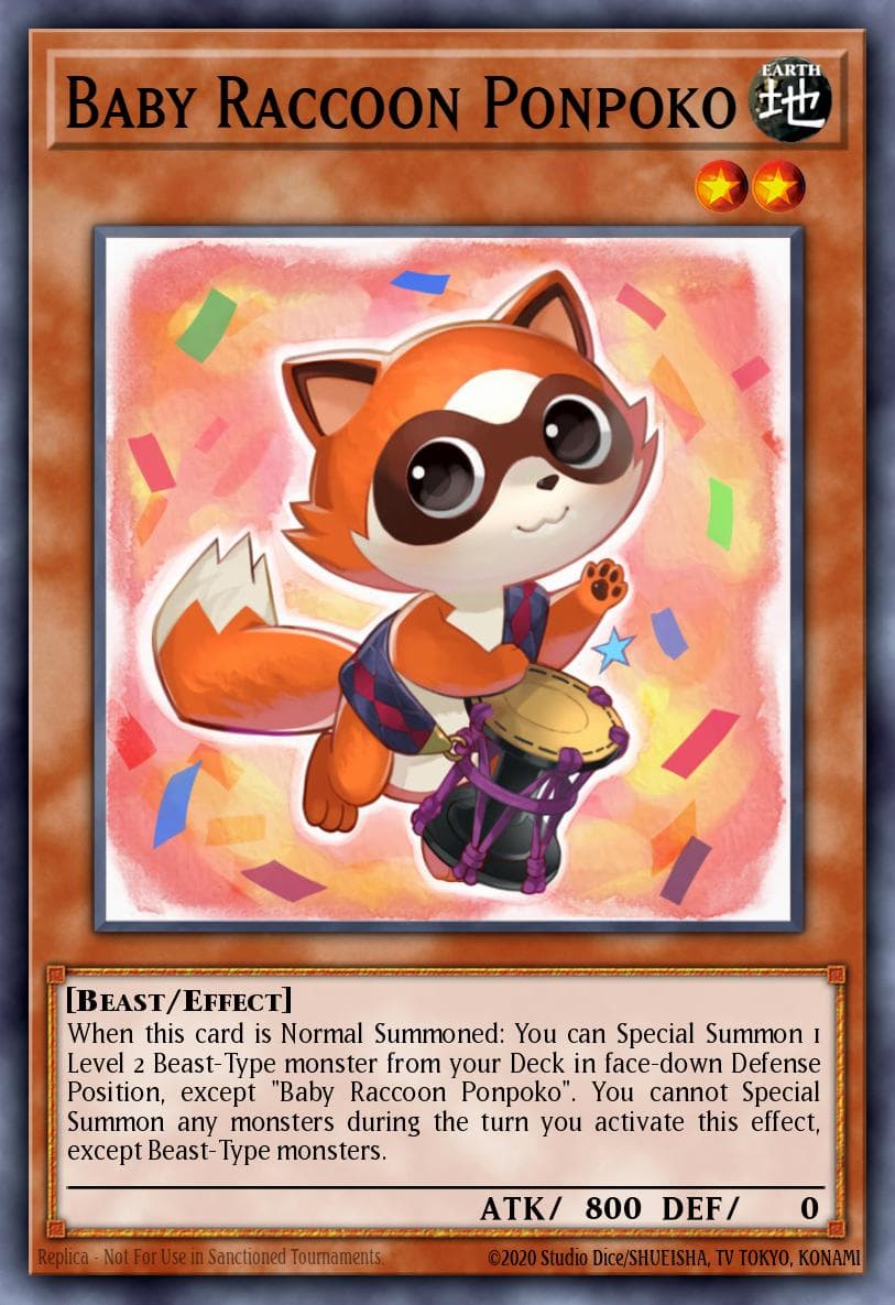 Baby Raccoon Ponpoko (Unlimited)
