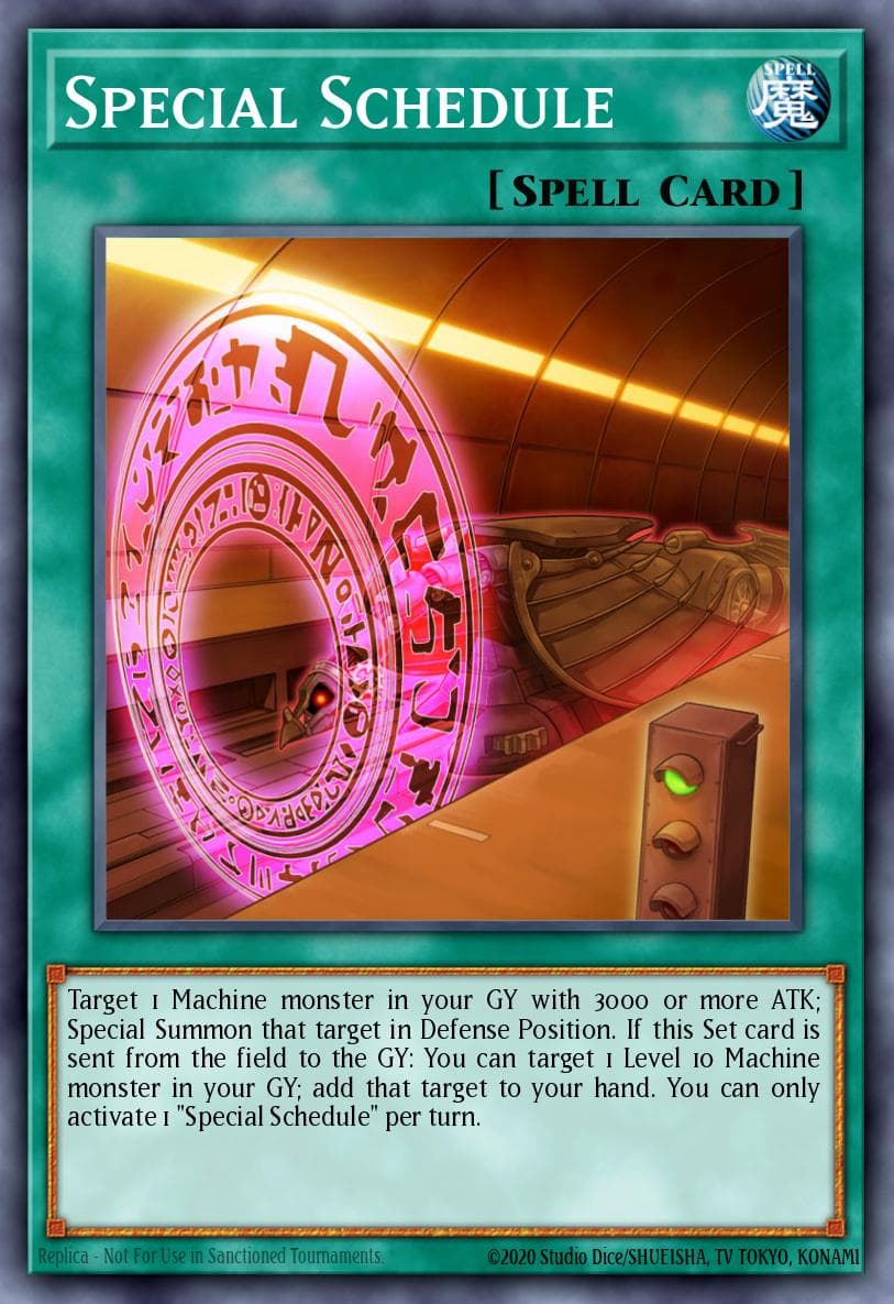 Special Schedule (1st Edition)