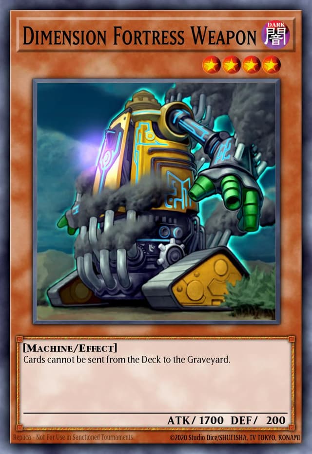 Dimension Fortress Weapon (1st Edition)