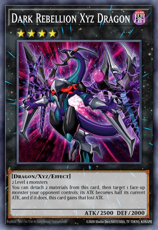 Dark Rebellion Xyz Dragon (Unlimited)