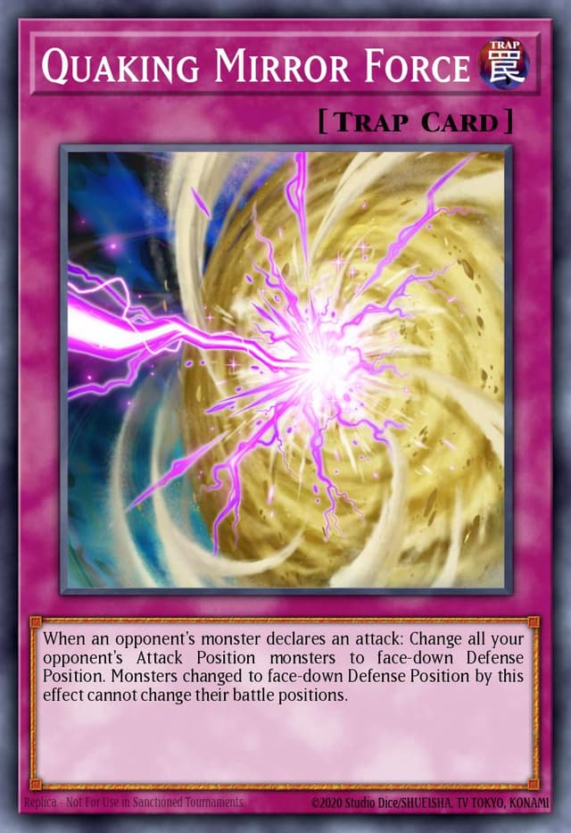 Quaking Mirror Force (Unlimited)