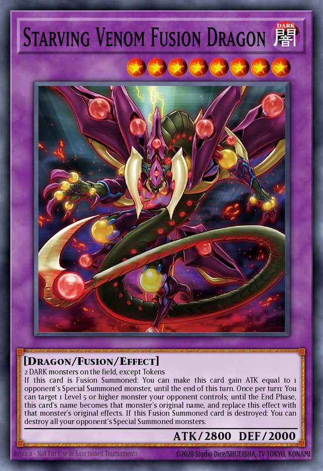 Starving Venom Fusion Dragon (Unlimited)