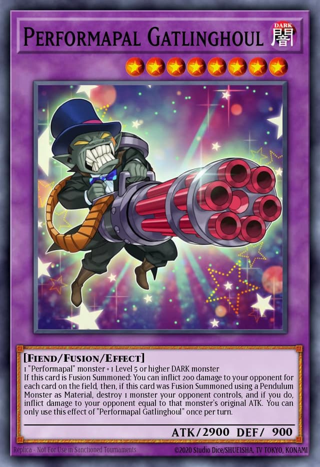 Performapal Gatlinghoul (Unlimited)