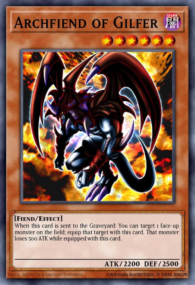 Archfiend of Gilfer (Limited)