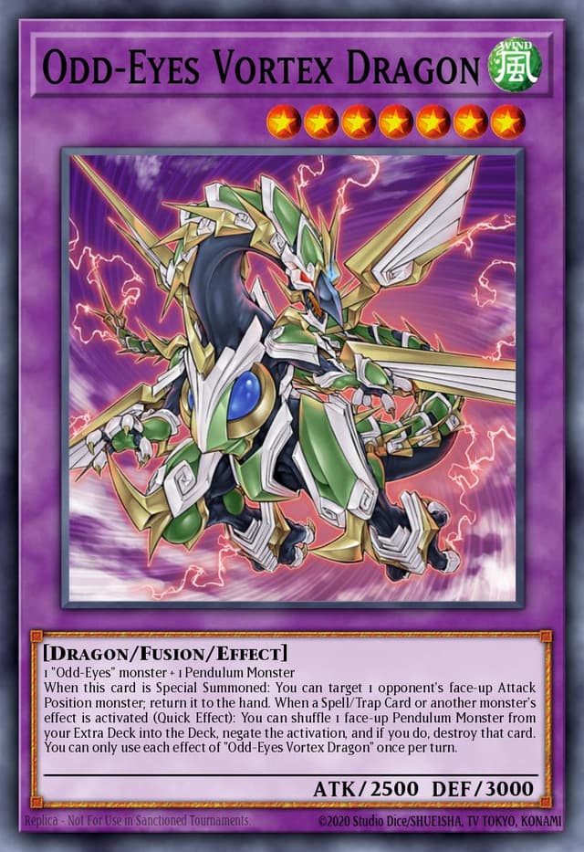 Odd-Eyes Vortex Dragon (Unlimited)