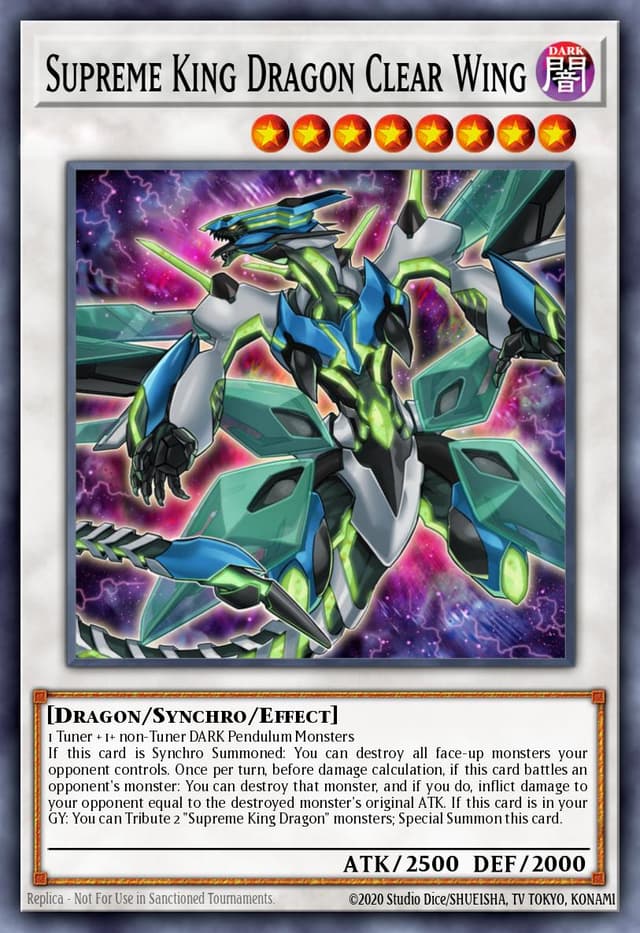 Supreme King Dragon Clear Wing (Unlimited)